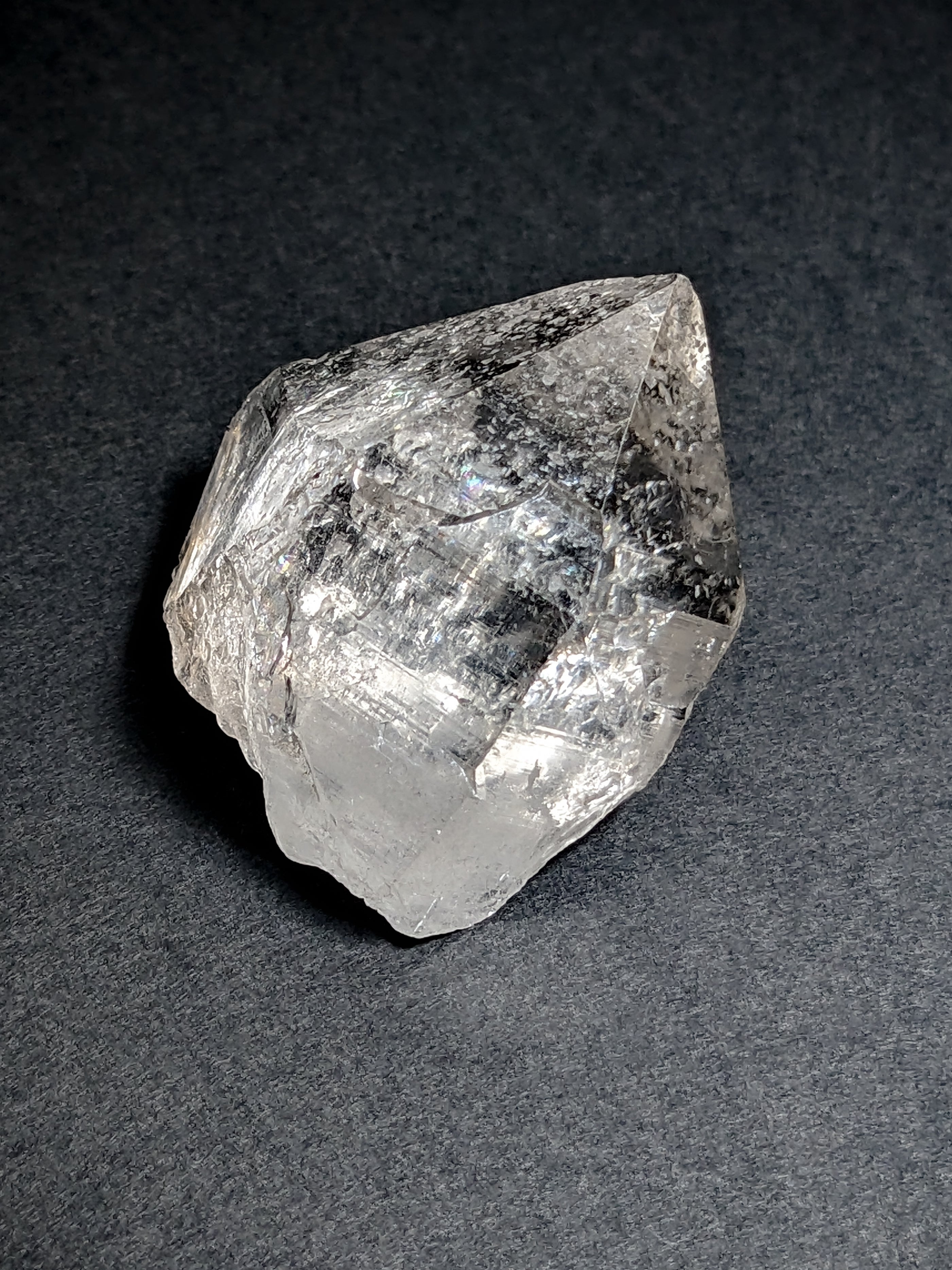 【匿名配送】スカルドゥ産 蝕像水晶 スカルドゥ産タントリックツイン水晶板状結晶ポイント36.8g