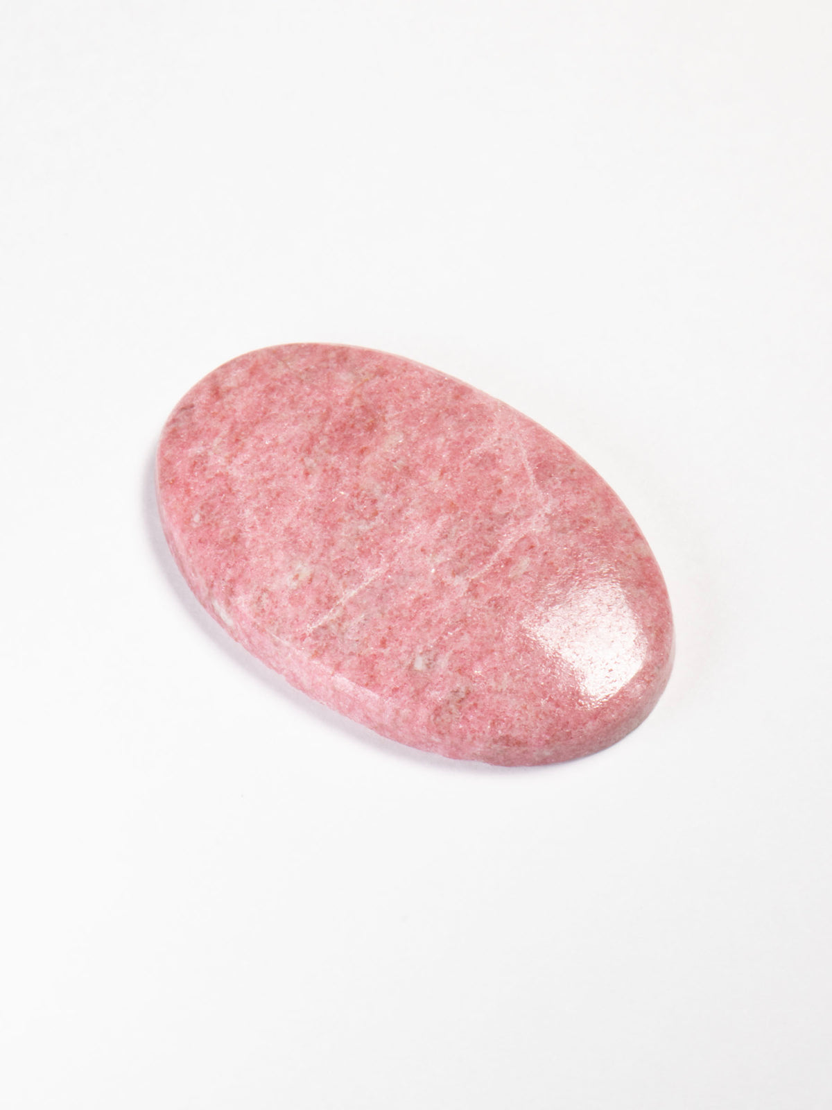Norwegian Thulite Oval Cabochon 37mm 8g