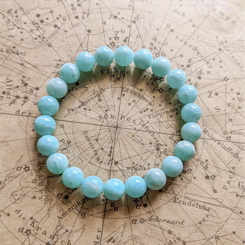 アマゾナイト ブレスレット