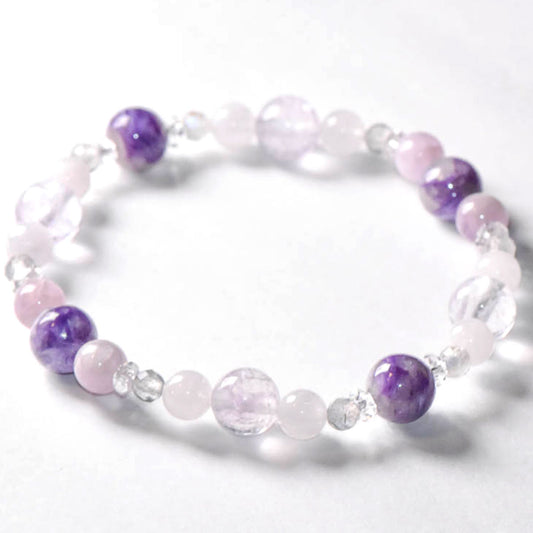 エンジェルシリカ モルガナイト ブレスレット 癒やしの輪