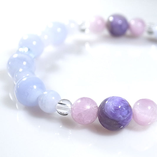 ブルーレースアゲート ブレスレット 安堵の腕輪