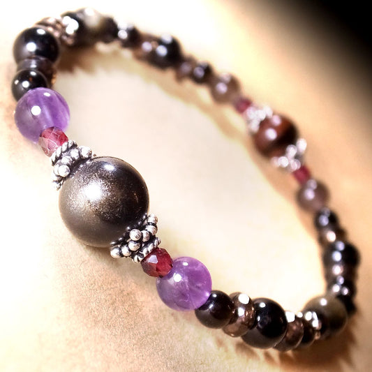 モリオン オブシディアン ブレスレット 破邪の腕輪 II