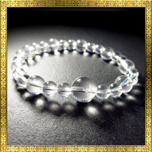 水晶 ブレスレット 原点の腕輪