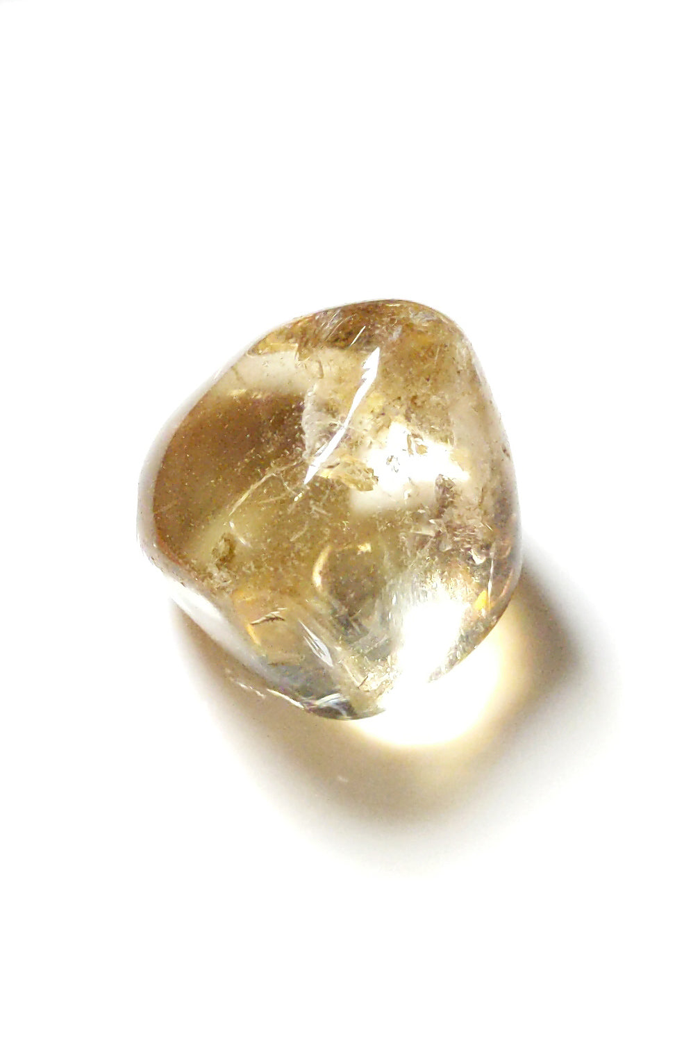 Natural Citrine Polished - DR Congo 29mm 24g