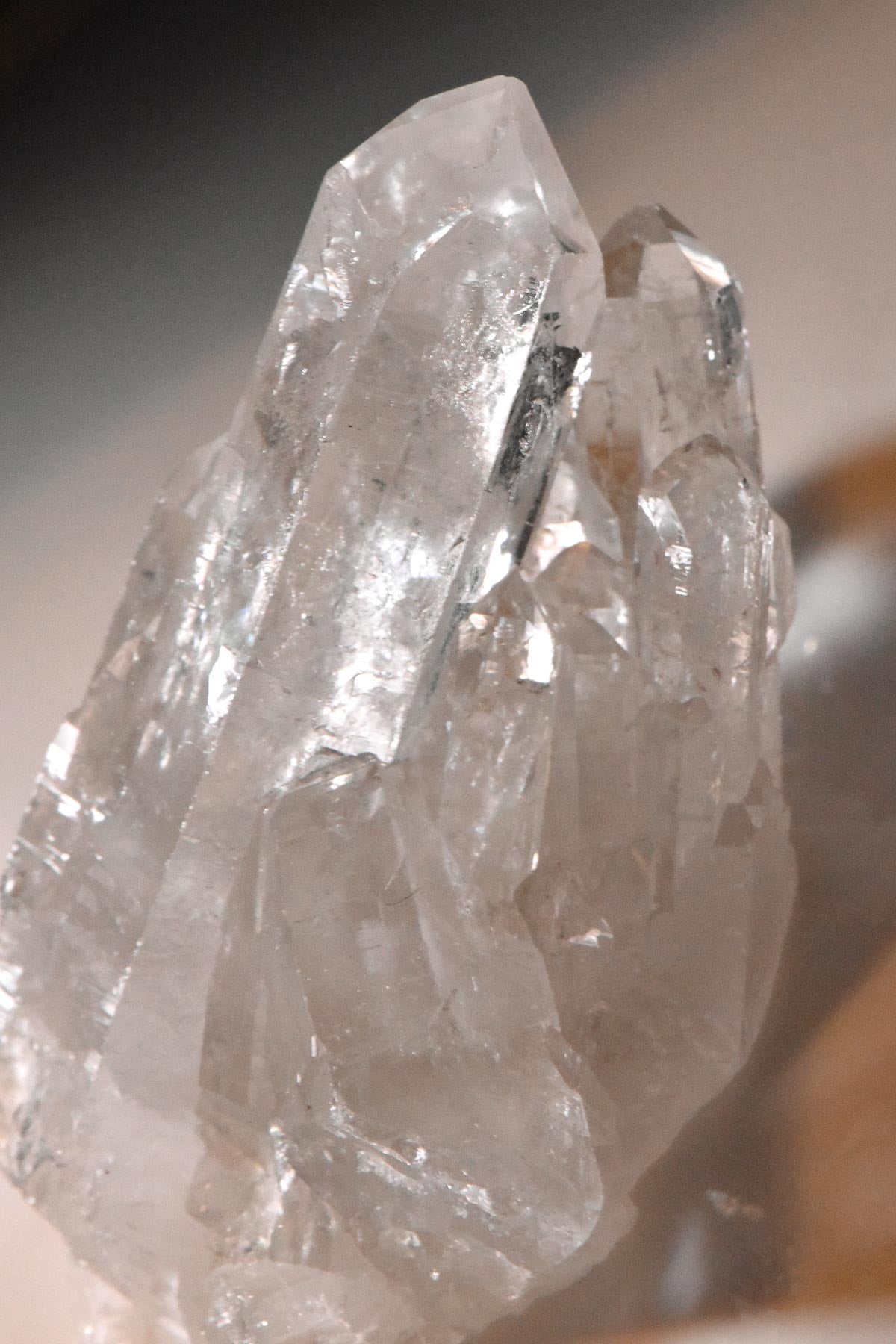 Ice-Like Brazilian Quartz Cluster 68mm 72g