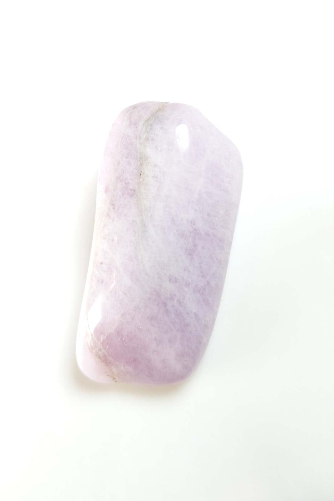 Pale Lilac Kunzite Polished Pebble 41mm 19.6g