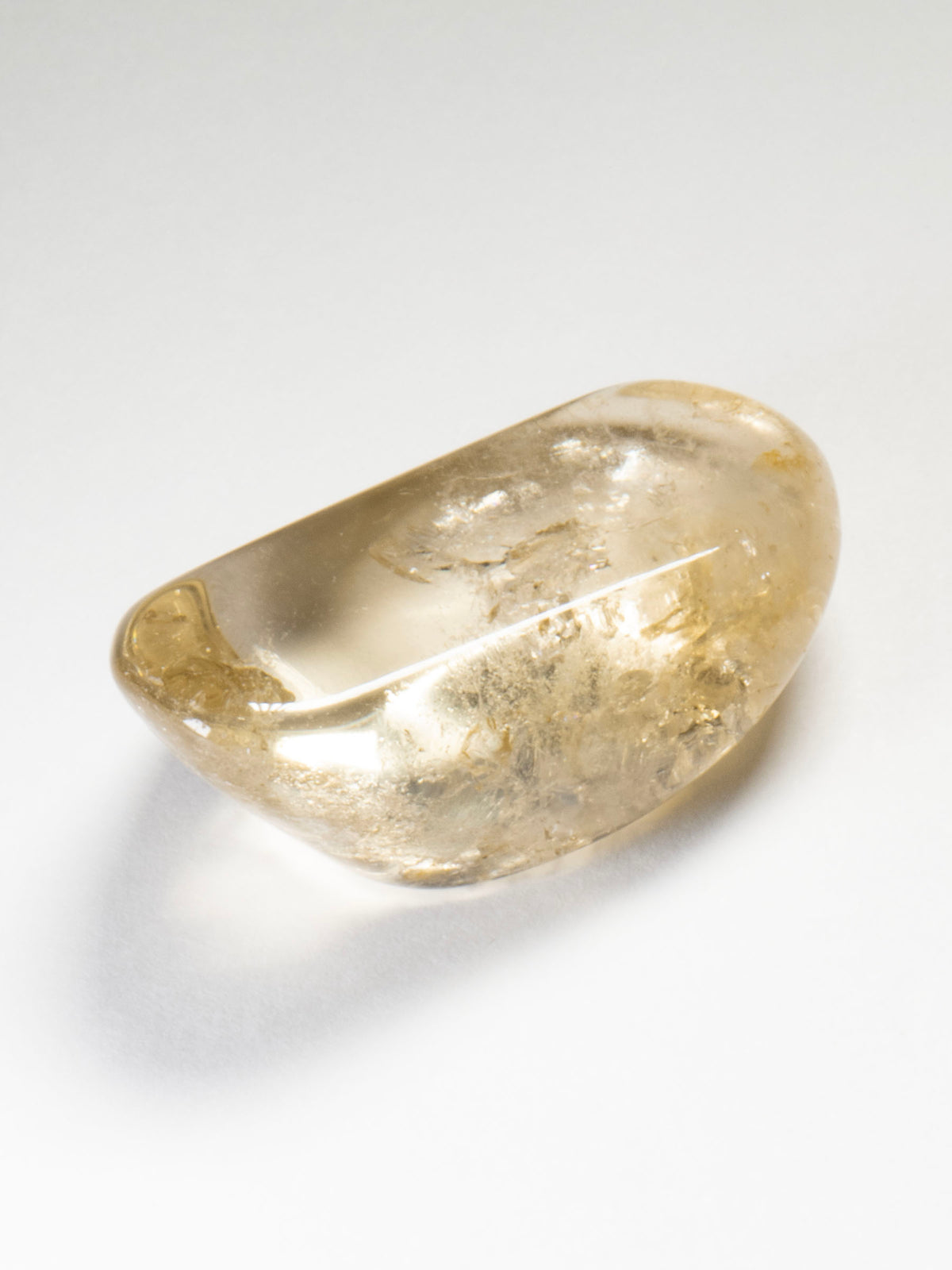 Natural Citrine Polished - DR Congo 41mm 21g