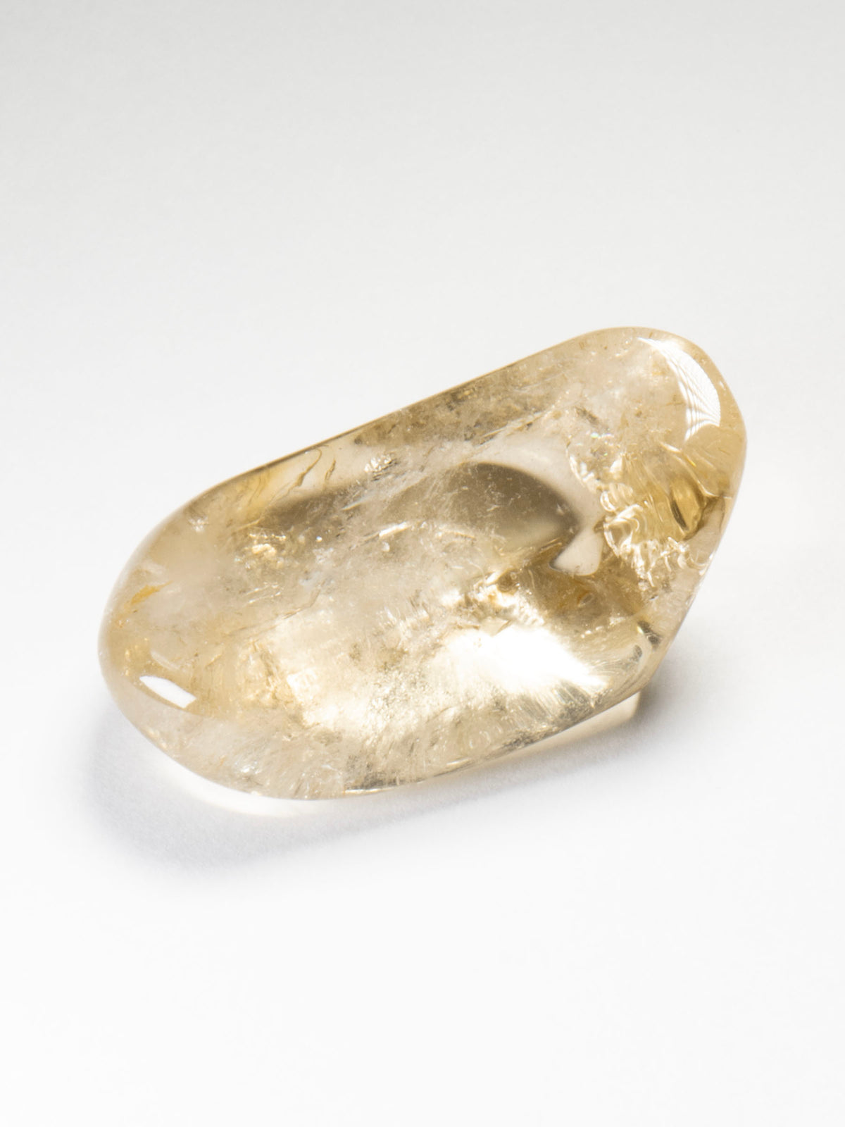 Natural Citrine Polished - DR Congo 41mm 21g