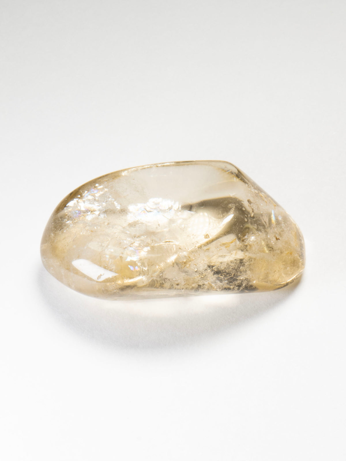 Natural Citrine Polished - DR Congo 41mm 21g