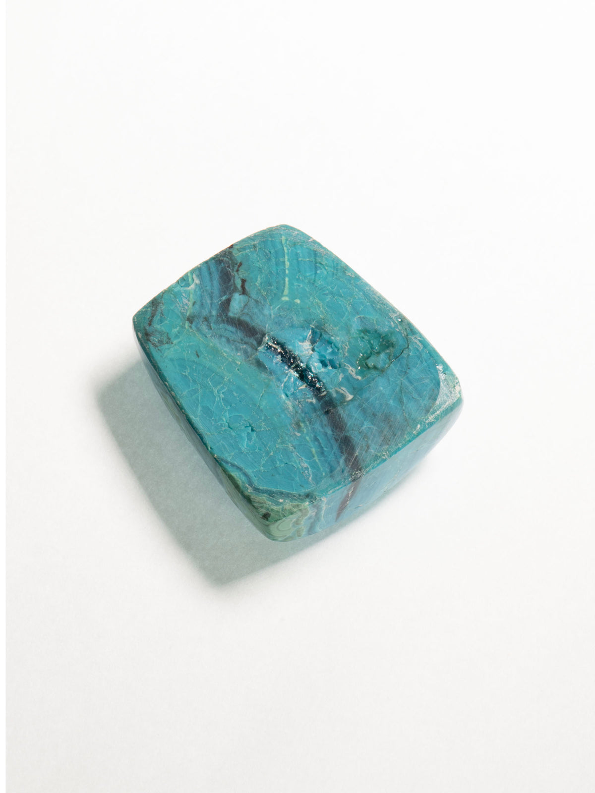 Peruvian Chrysocolla — Shallow Sea View 25mm 8g