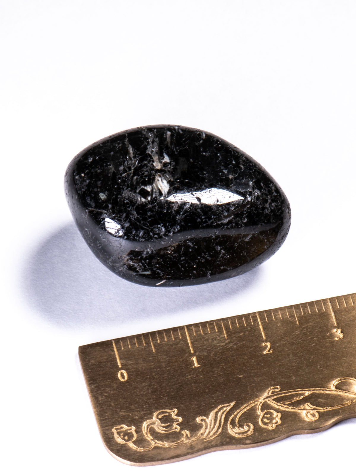 Nuuk Nuummite Polished Pebble - Greenland 31mm 20g
