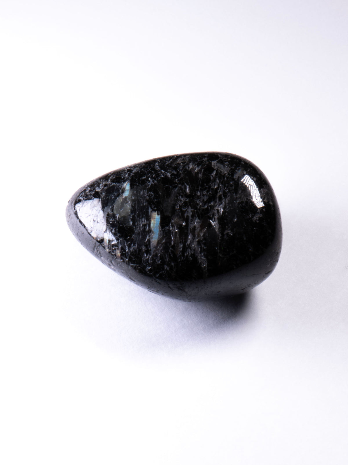 Nuuk Nuummite Polished Pebble - Greenland 31mm 20g