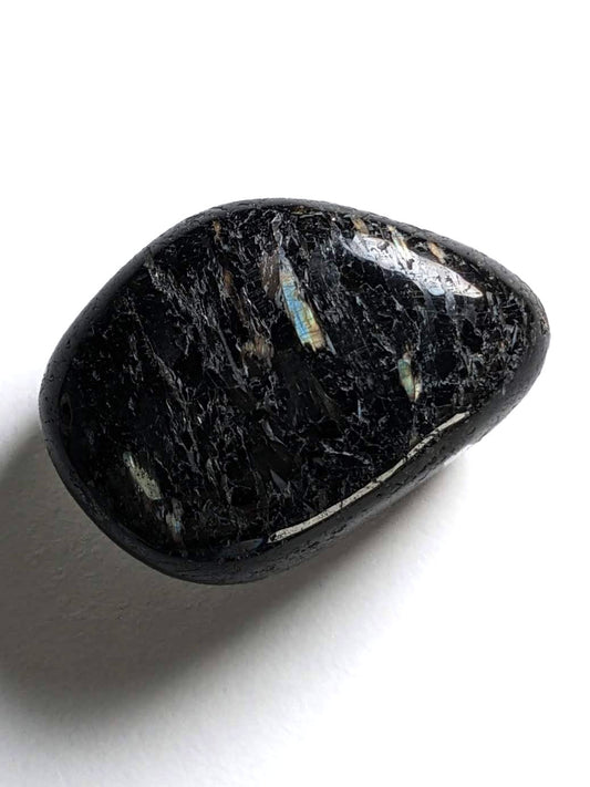 Nuuk Nuummite Polished Pebble - Greenland 31mm 20g