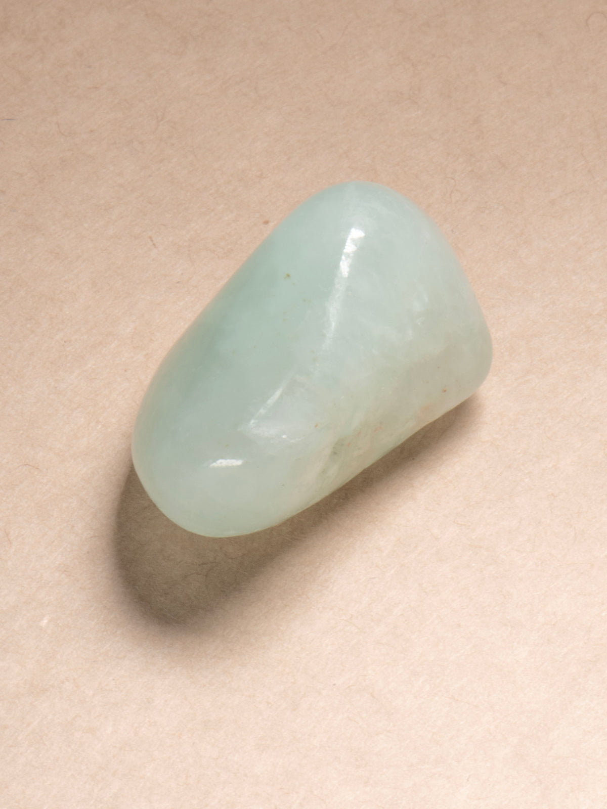Muscat-Green Prehnite Polished Pebble 34mm 21g