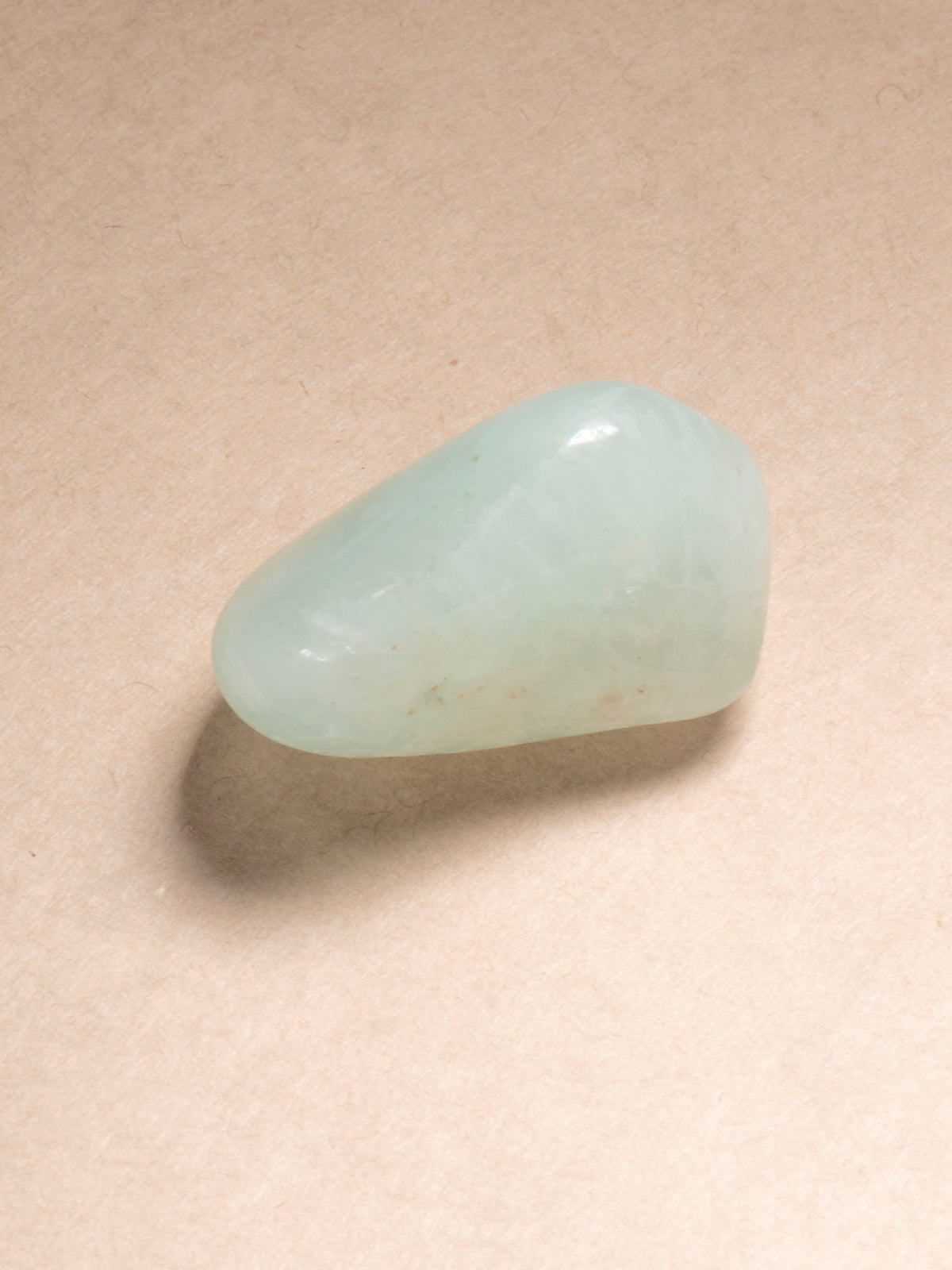Muscat-Green Prehnite Polished Pebble 34mm 21g