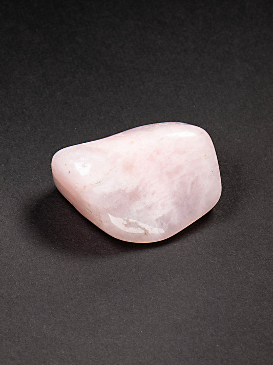Soft Pink Petalite Polished Pebble from Namibia 35mm 21g