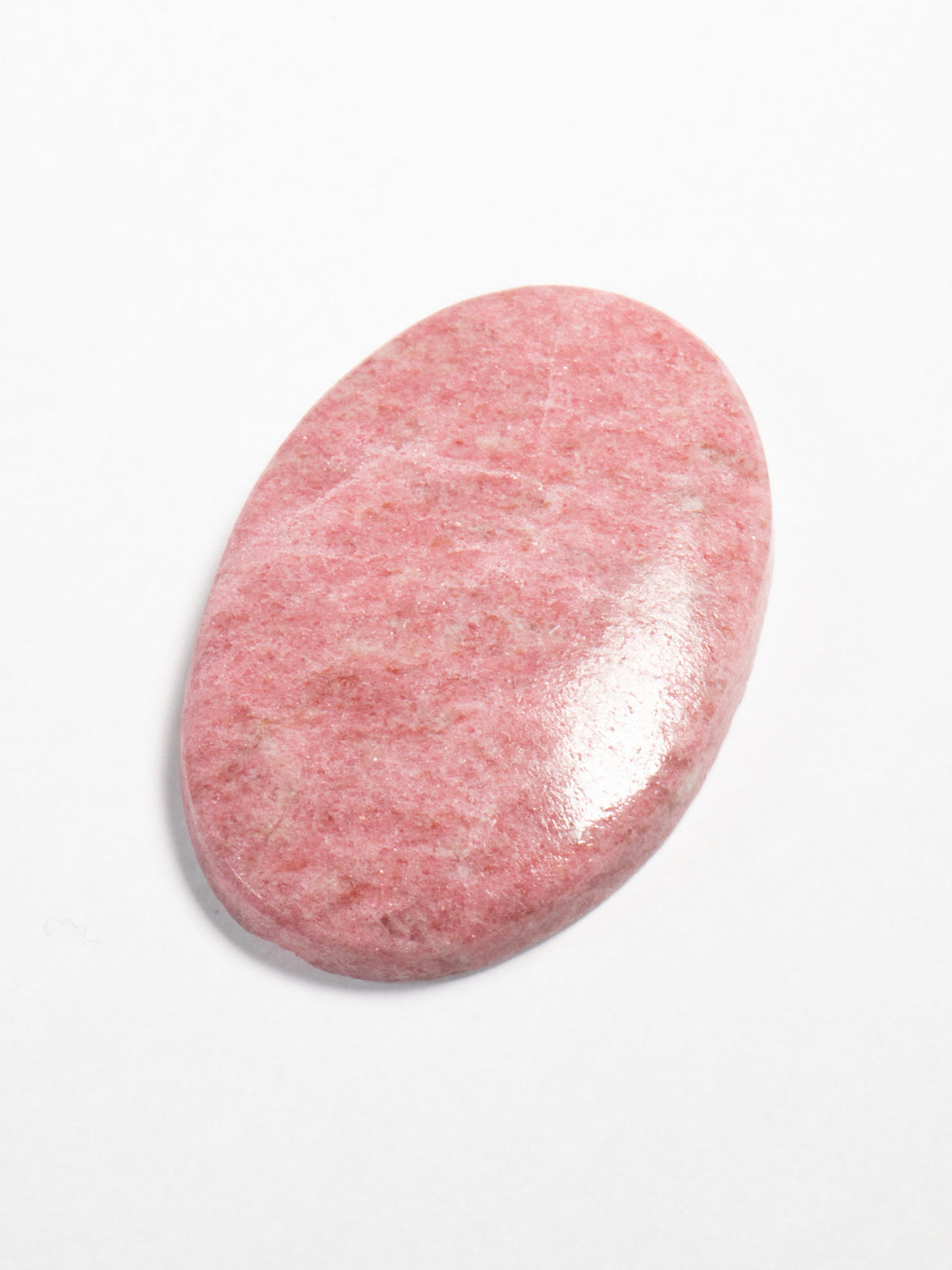 Norwegian Thulite Oval Cabochon 37mm 8g