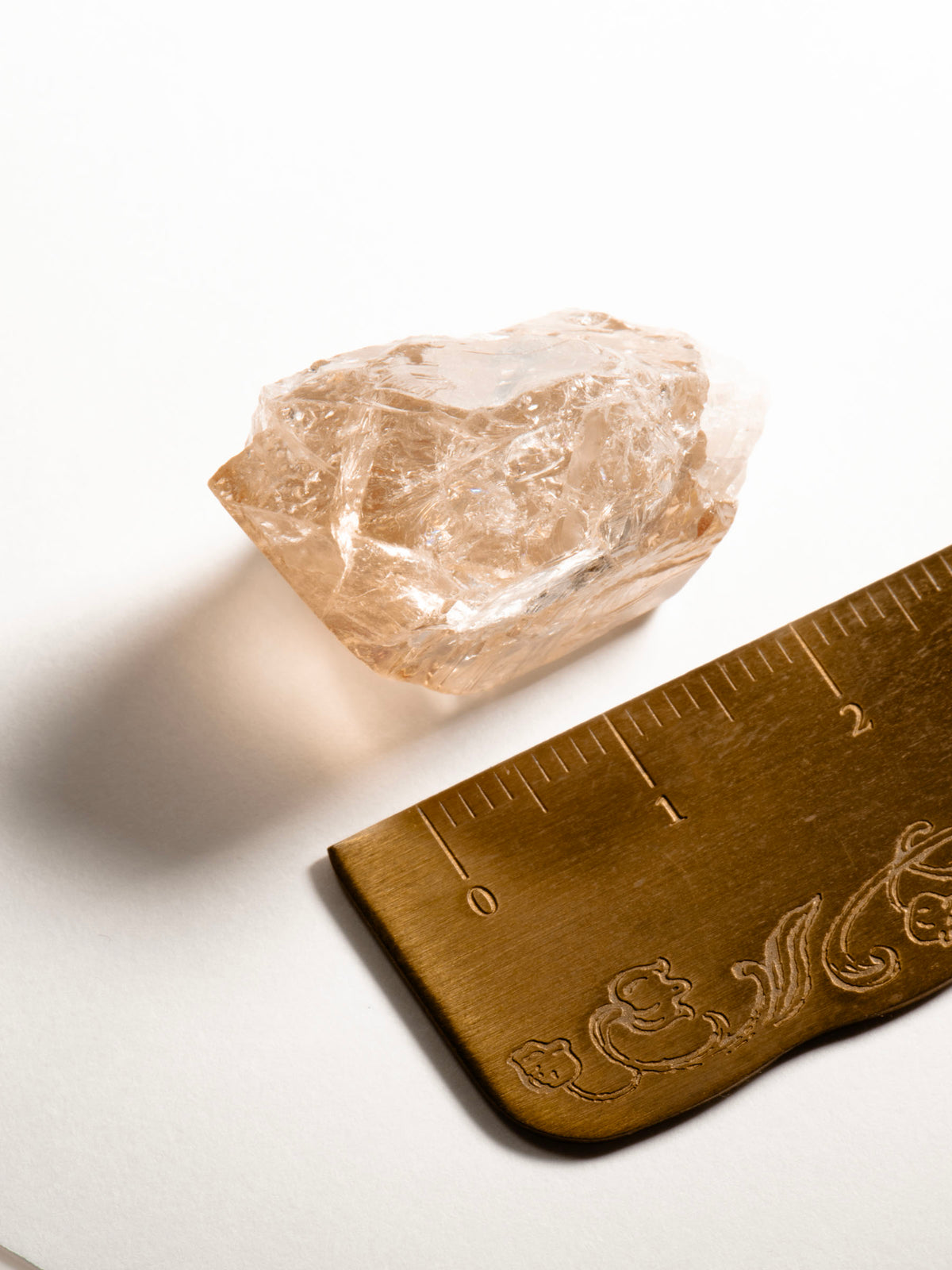 Skardu Champagne Topaz Crystal 28mm 16g