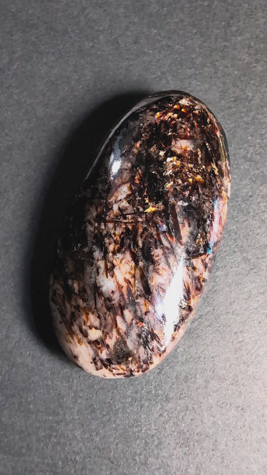 Astrophyllite Polished Stone — "Senko Hanabi"