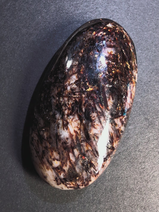 Astrophyllite Polished Stone — "Senko Hanabi"