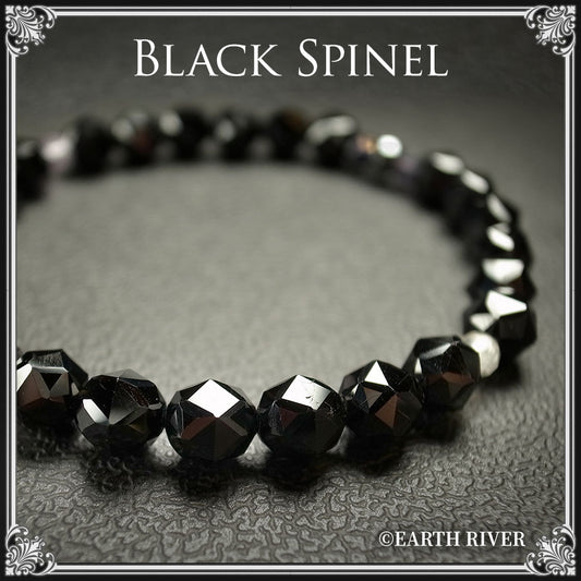 ブラックスピネル ブレスレット - Musk -