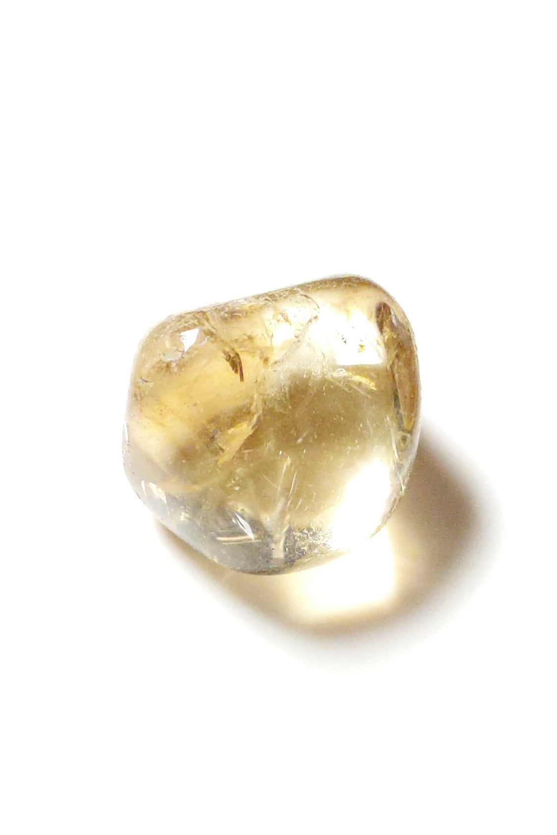 Natural Citrine Polished - DR Congo 29mm 24g