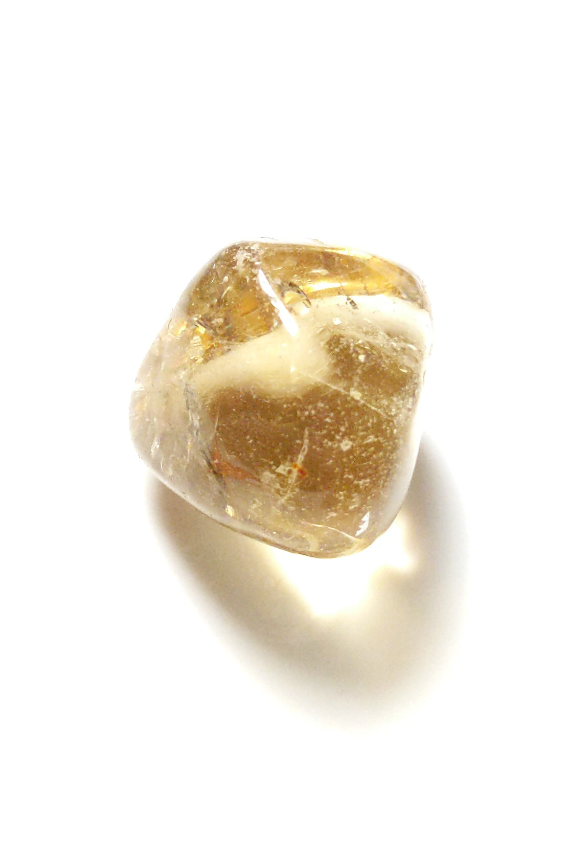 Natural Citrine Polished - DR Congo 29mm 24g