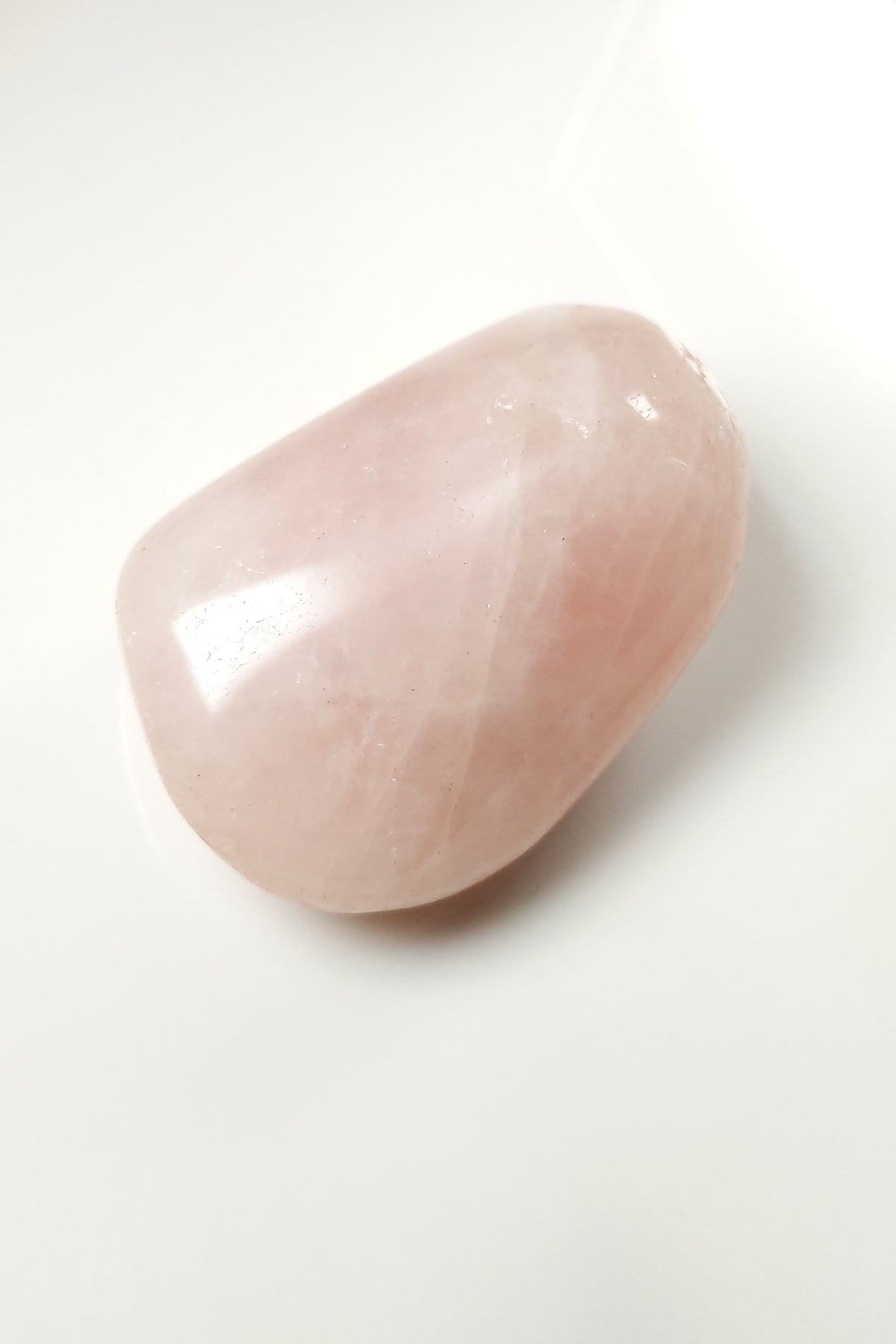 Namibian Rose Quartz Polished Stone 39mm 30g