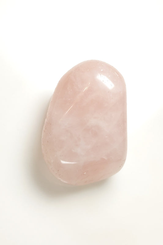 Namibian Rose Quartz Polished Stone 39mm 30g