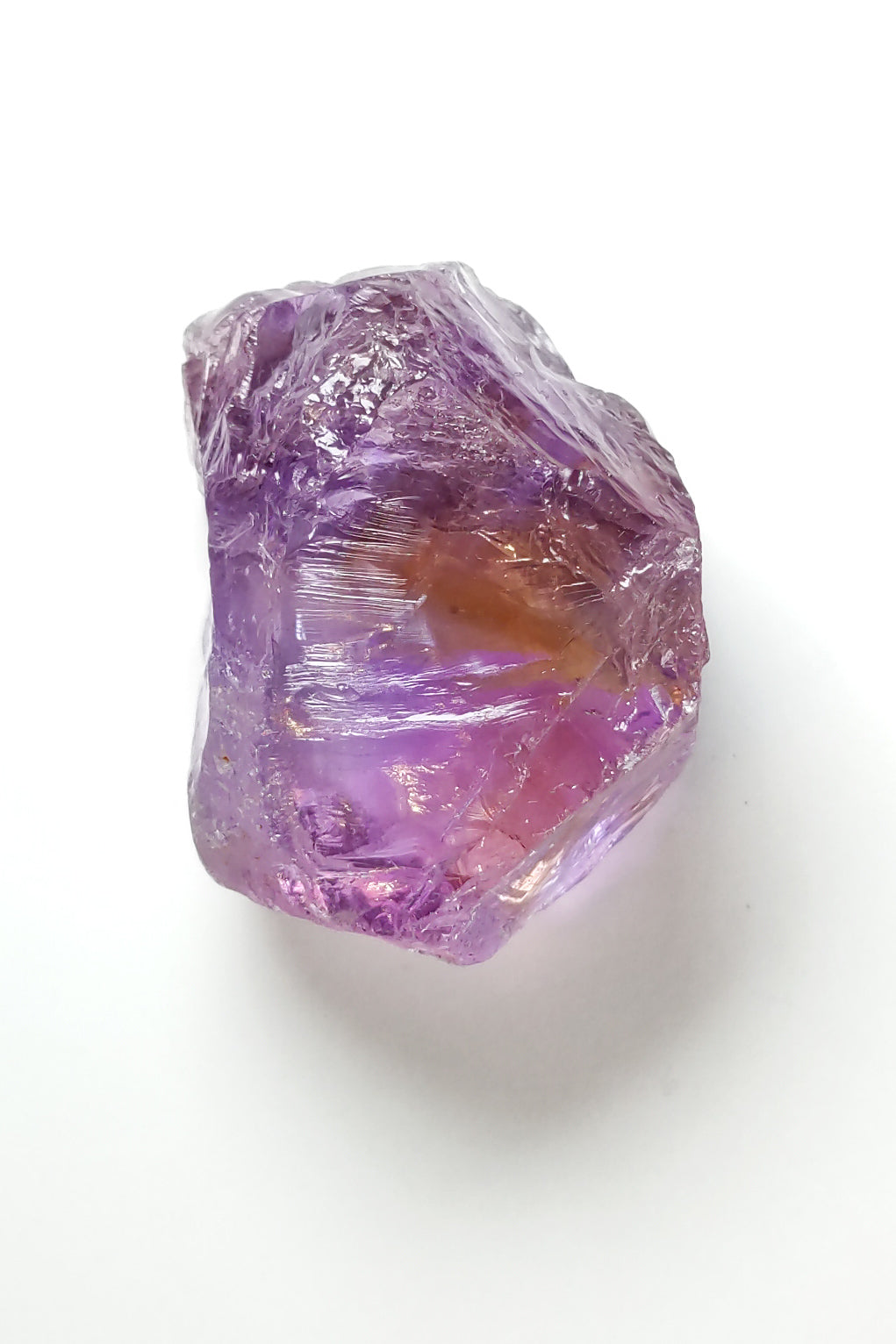 Sunset-Zoned Ametrine from Bolivia 40mm 45g