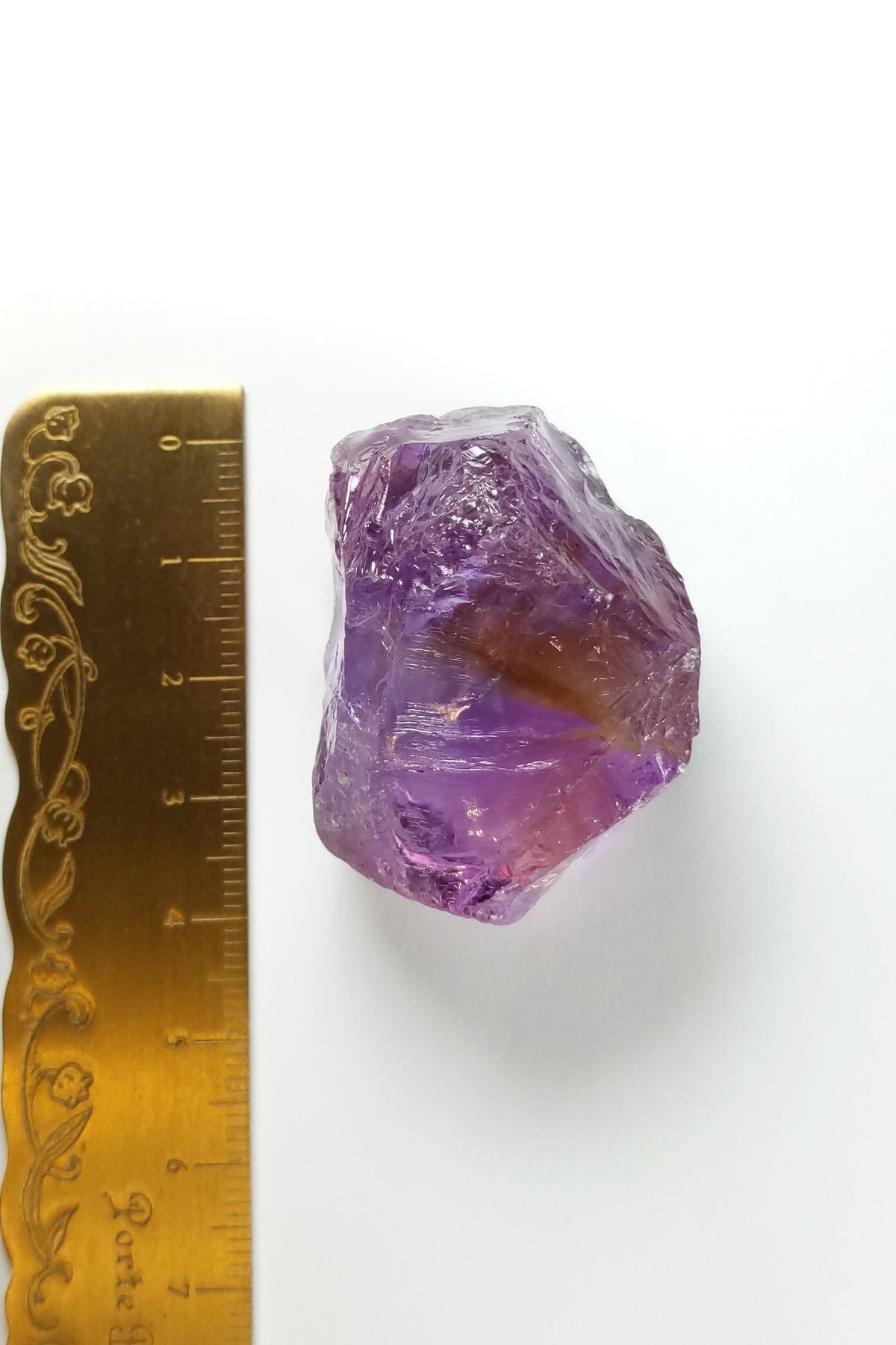 Sunset-Zoned Ametrine from Bolivia 40mm 45g