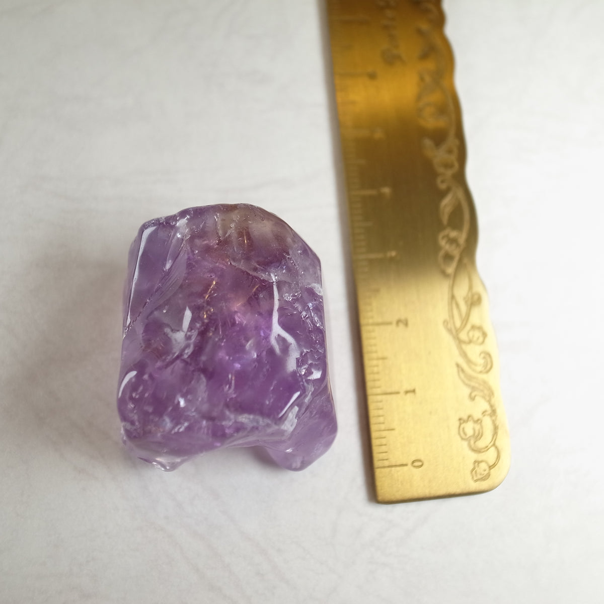 Purple-Dominant Rough-Form Ametrine 28mm 29g