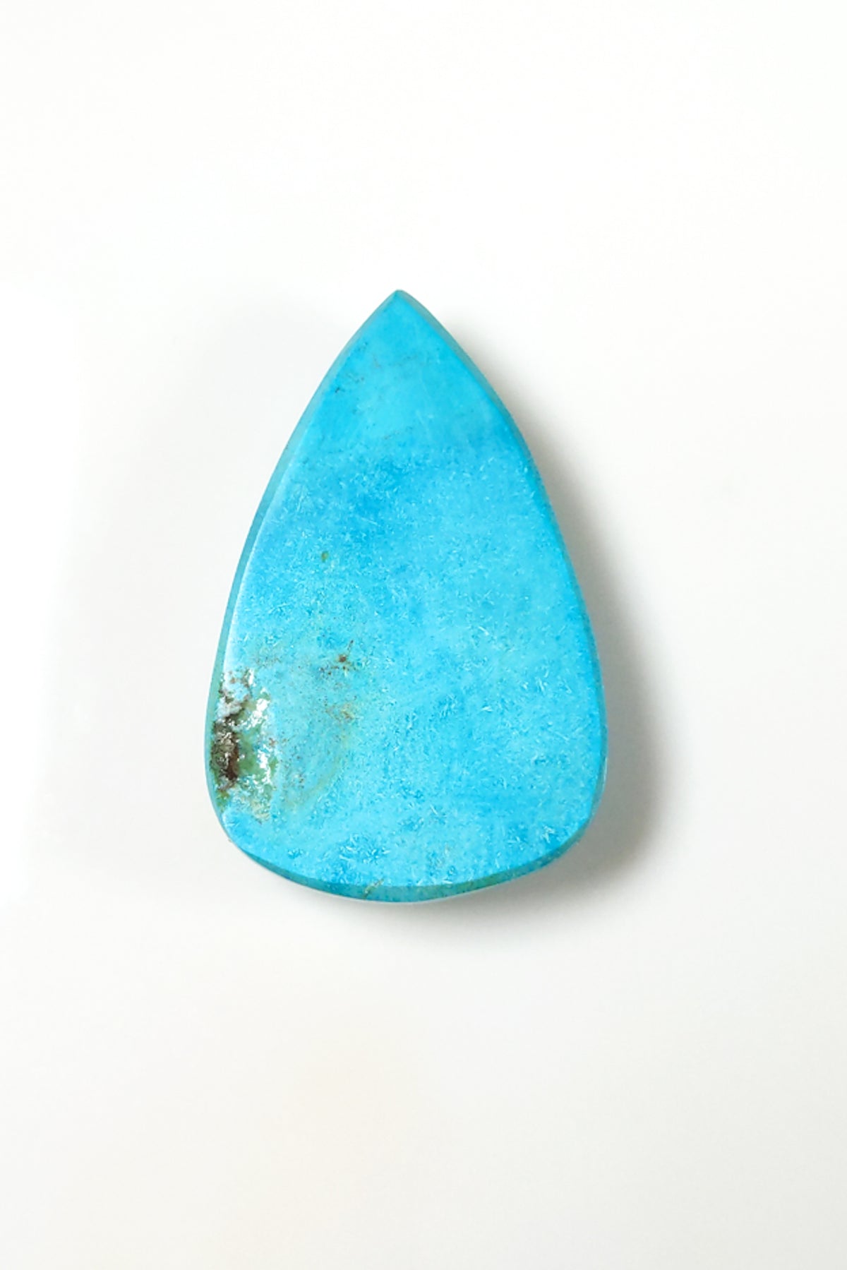 Chrysocolla Teardrop Cabochon from Peru 33mm 8.3g