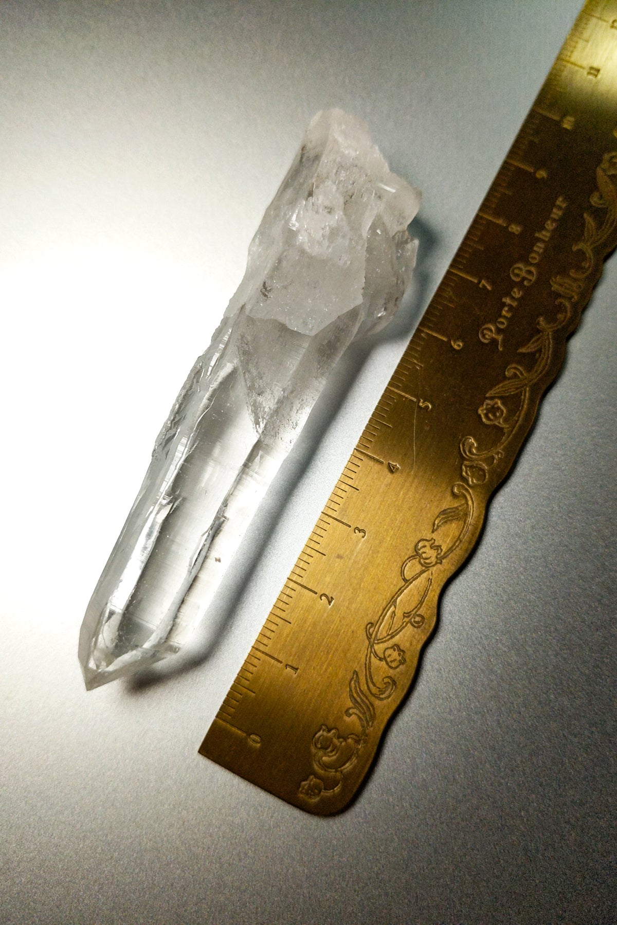 Kailash Area Quartz with an Elongated Crystal Form 82mm 37g