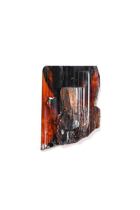 Brookite Crystal with Red-Orange Edges 18mm 0.67g