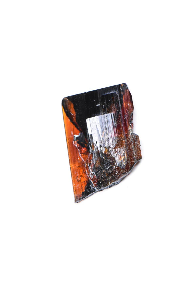 Brookite Crystal with Red-Orange Edges 18mm 0.67g