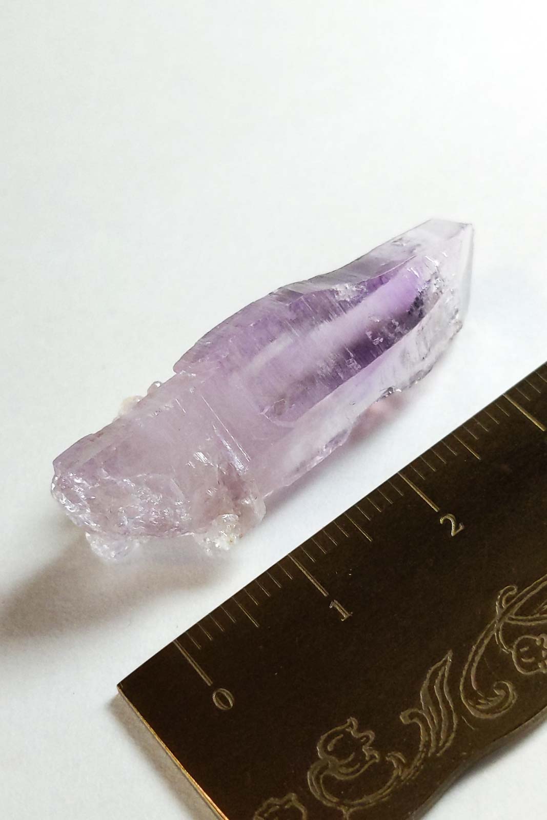 Veracruz Amethyst Crystal in Pale Violet 37mm 6.9g