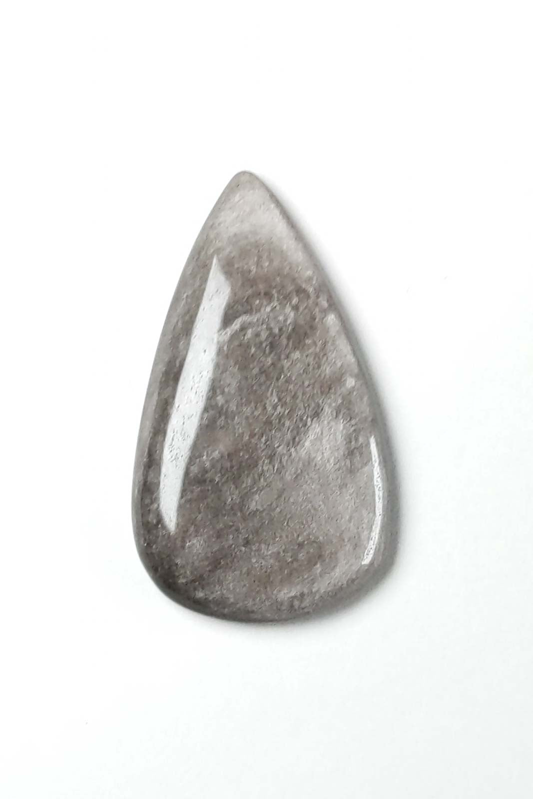 Silver Obsidian Polished Tear Shaped - Mexico 36mm 4.9g