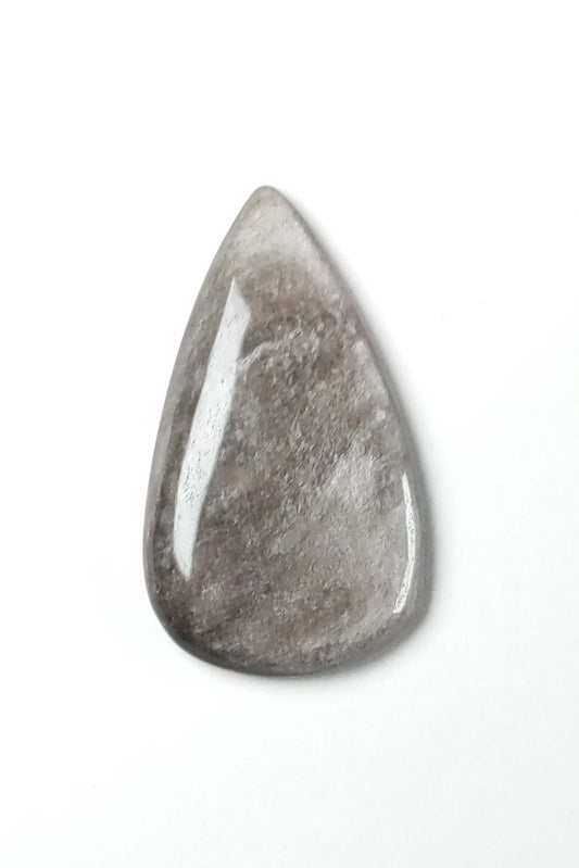 Silver Obsidian Polished Tear Shaped - Mexico 36mm 4.9g