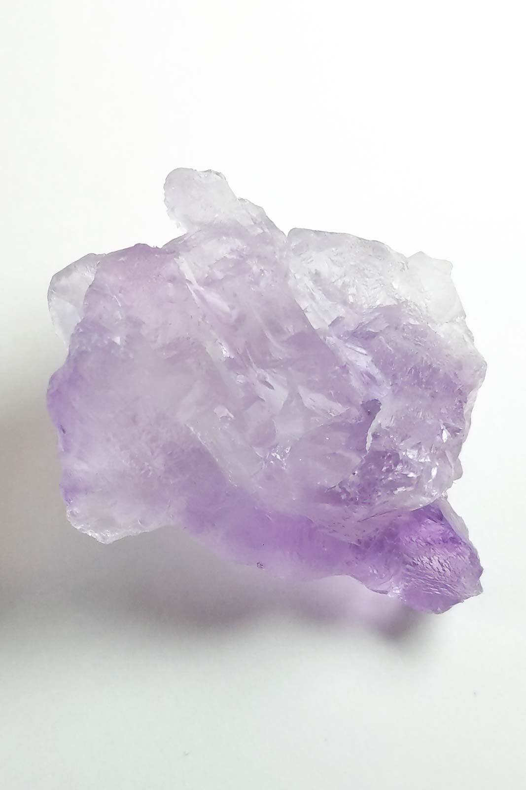 Pale Lilac Etched Amethyst from Brazil 40mm 21g