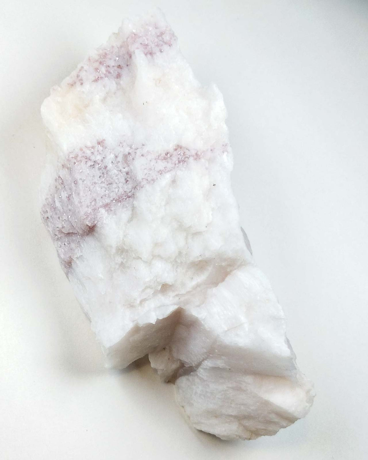 White Petalite Rough from Rubikon Mine 104mm 155g