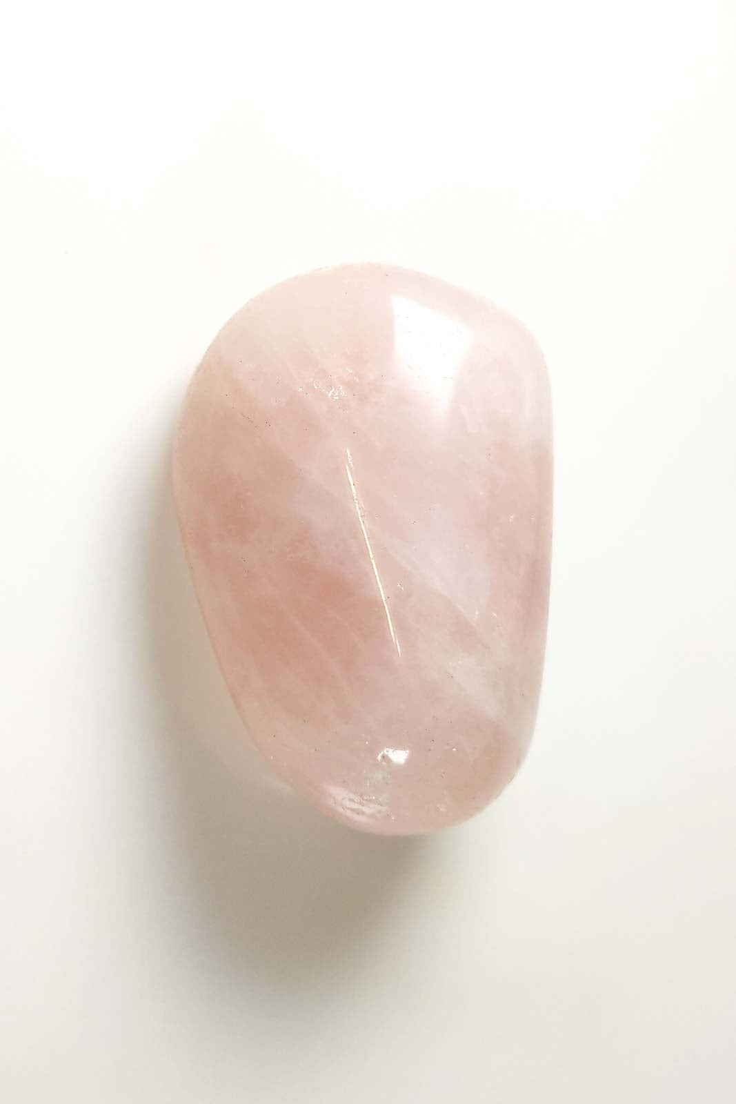 Namibian Rose Quartz Polished Stone 39mm 30g