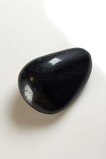 Black Obsidian Polished — Mexico 32mm 12.7g