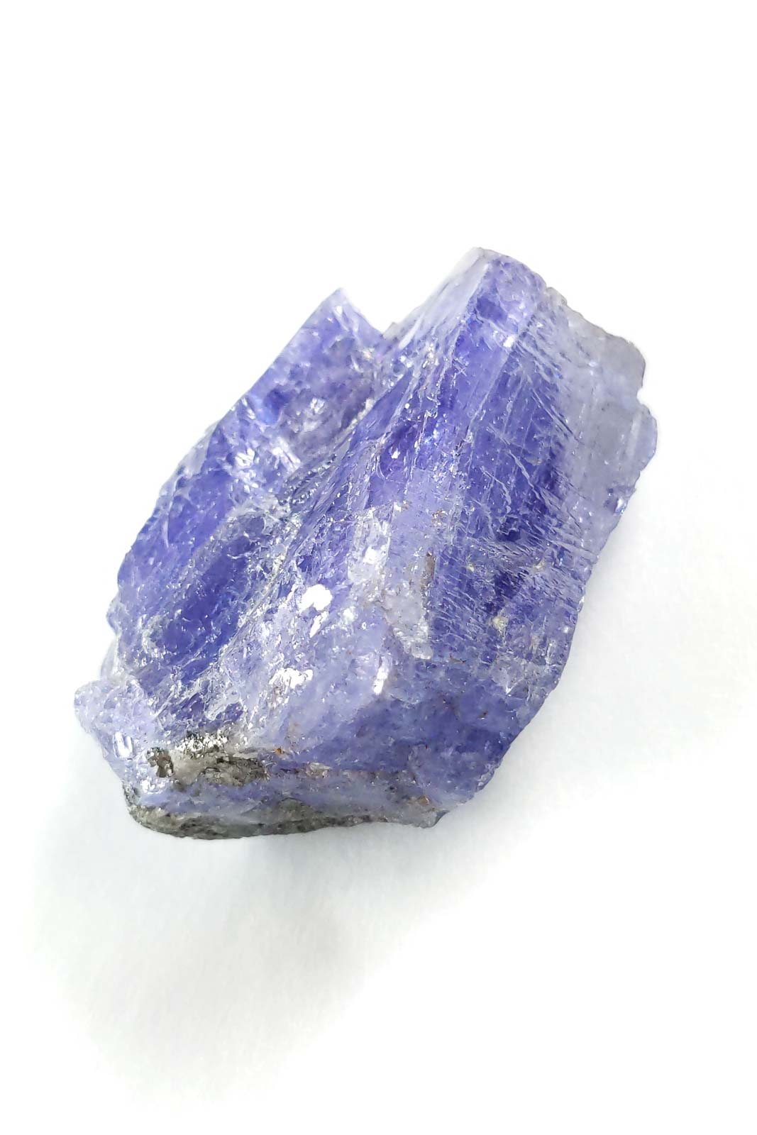 Hydrangea Blue-Violet Tanzanite Rough from Merelani Hills 37mm 22g