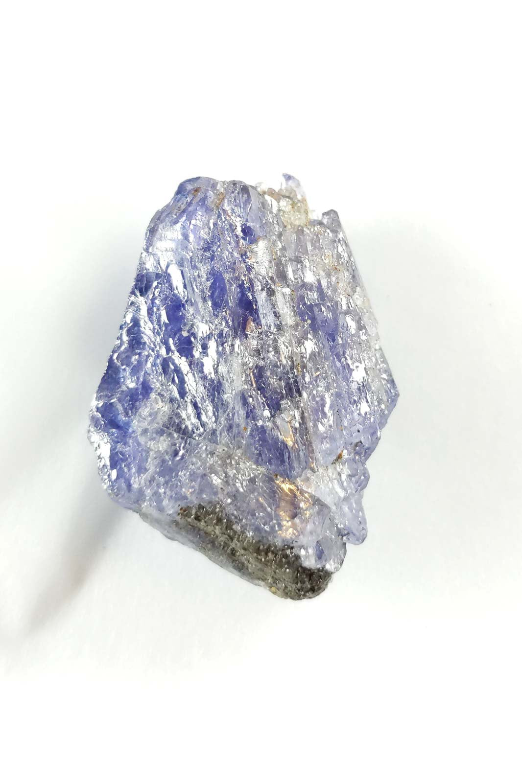 Hydrangea Blue-Violet Tanzanite Rough from Merelani Hills 37mm 22g