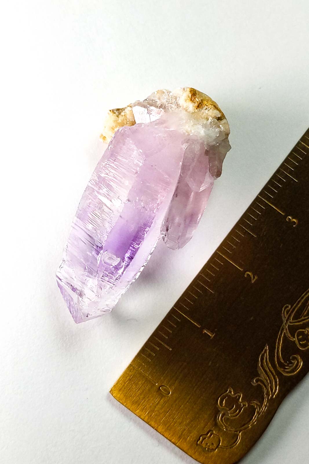 Veracruz Amethyst Crystal in Pale Violet 36mm 8.8g
