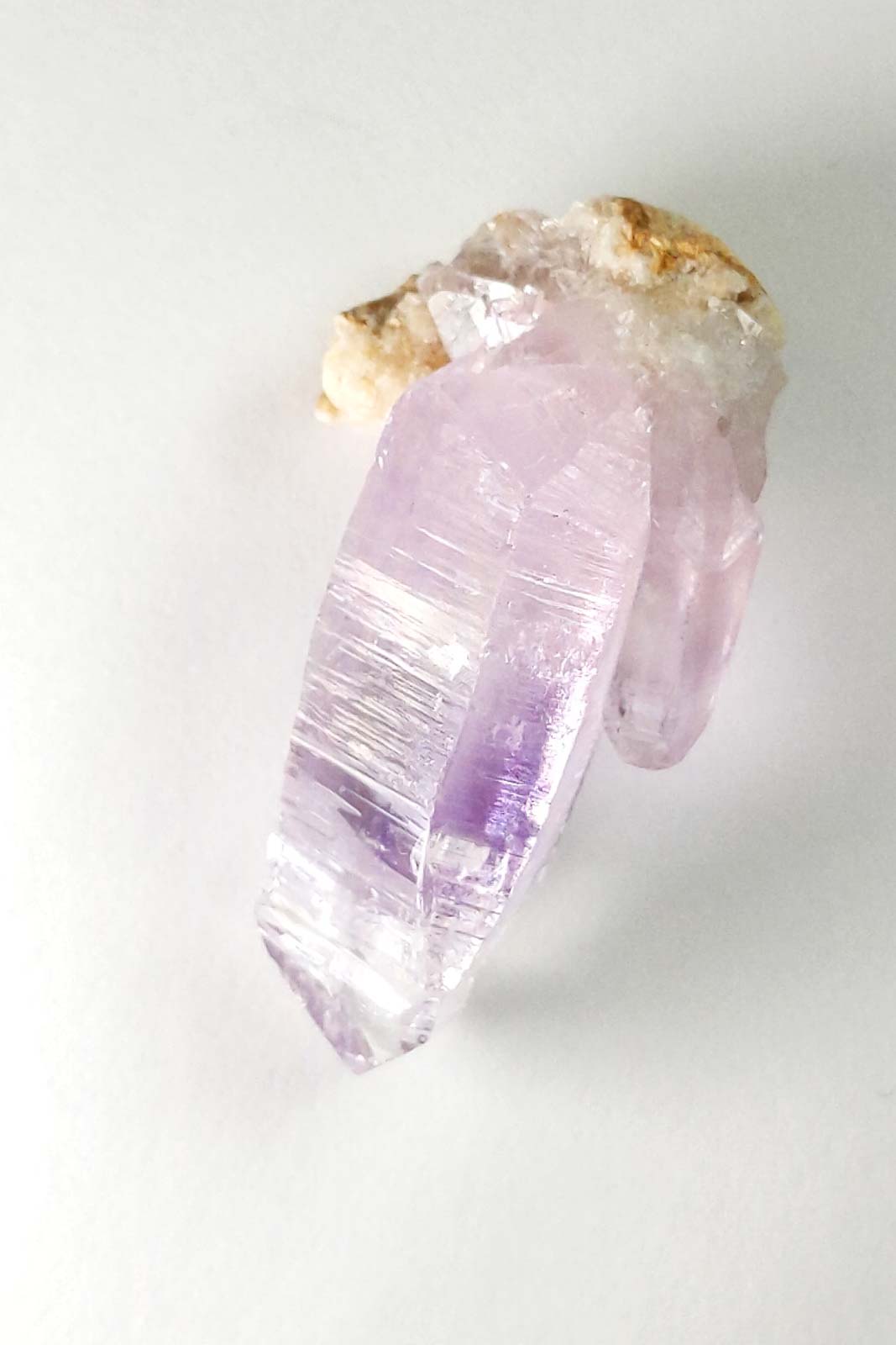 Veracruz Amethyst Crystal in Pale Violet 36mm 8.8g