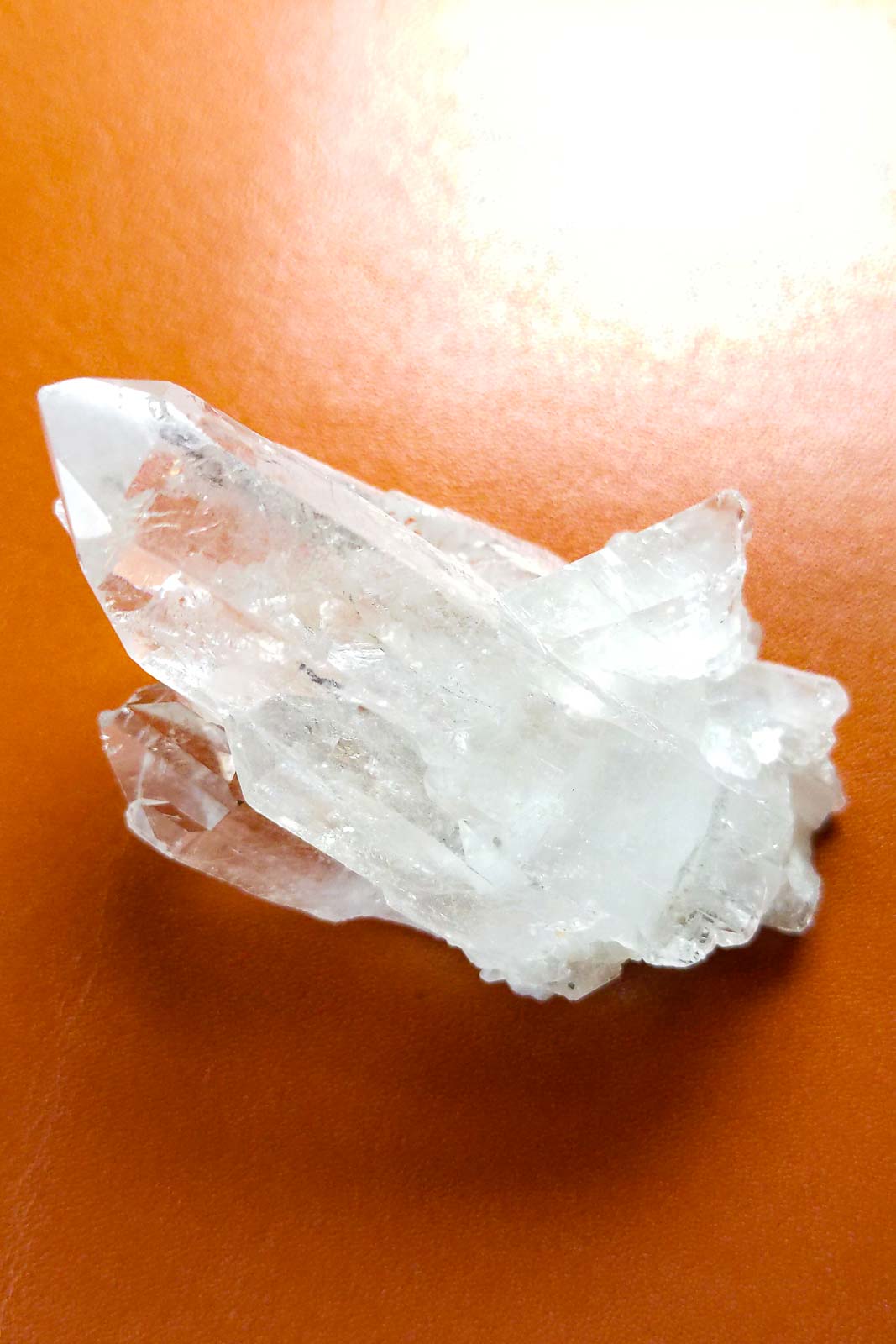 Ice-Like Brazilian Quartz Cluster 68mm 72g