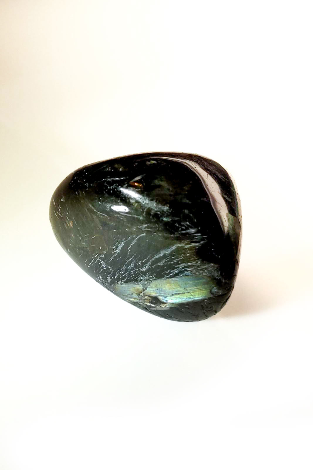 Nuuk Nuummite Polished Pebble - Greenland 26mm 22g