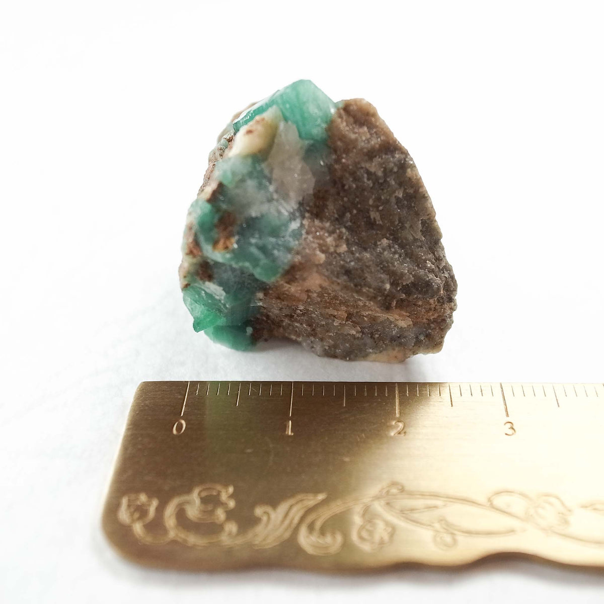 Panjshir Emerald Crystal on Matrix 36mm 21.8g